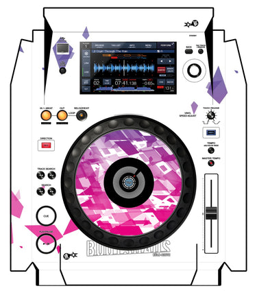Pioneer DJ XDJ 1000 Skin Bootshaus 2